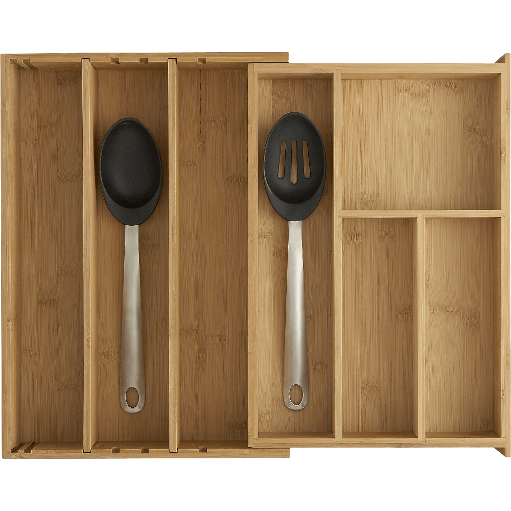 Expandable Bamboo Gadget Tray
