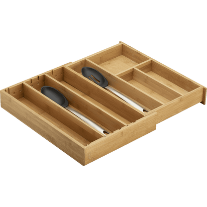 Expandable Bamboo Gadget Tray
